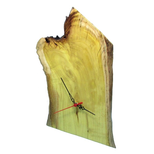 B&D Masif Limon Ağacı Masa & Duvar Saati 22x36cm Görsel 3