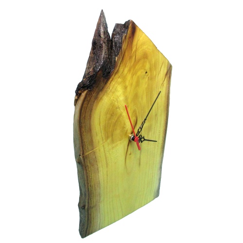 B&D Masif Limon Ağacı Masa & Duvar Saati 21x35cm Görsel 2