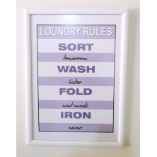 Loundry Rules Tablo